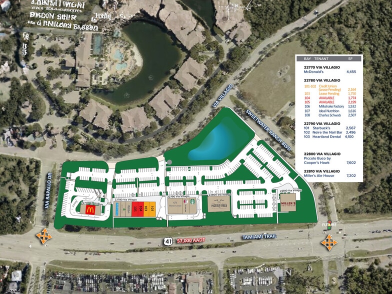 8001 Via Rapallo Dr, Estero, FL for lease - Site Plan - Image 3 of 3