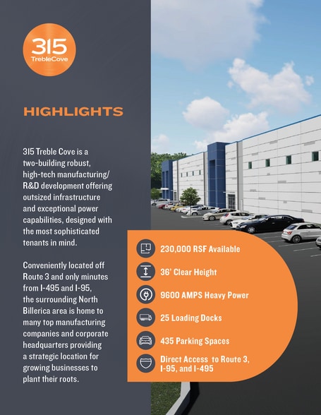 319 Treble Cove Rd, North Billerica, MA for lease - Other - Image 2 of 8