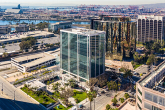 100 Oceangate, Long Beach, CA - Aérien  Vue de la carte