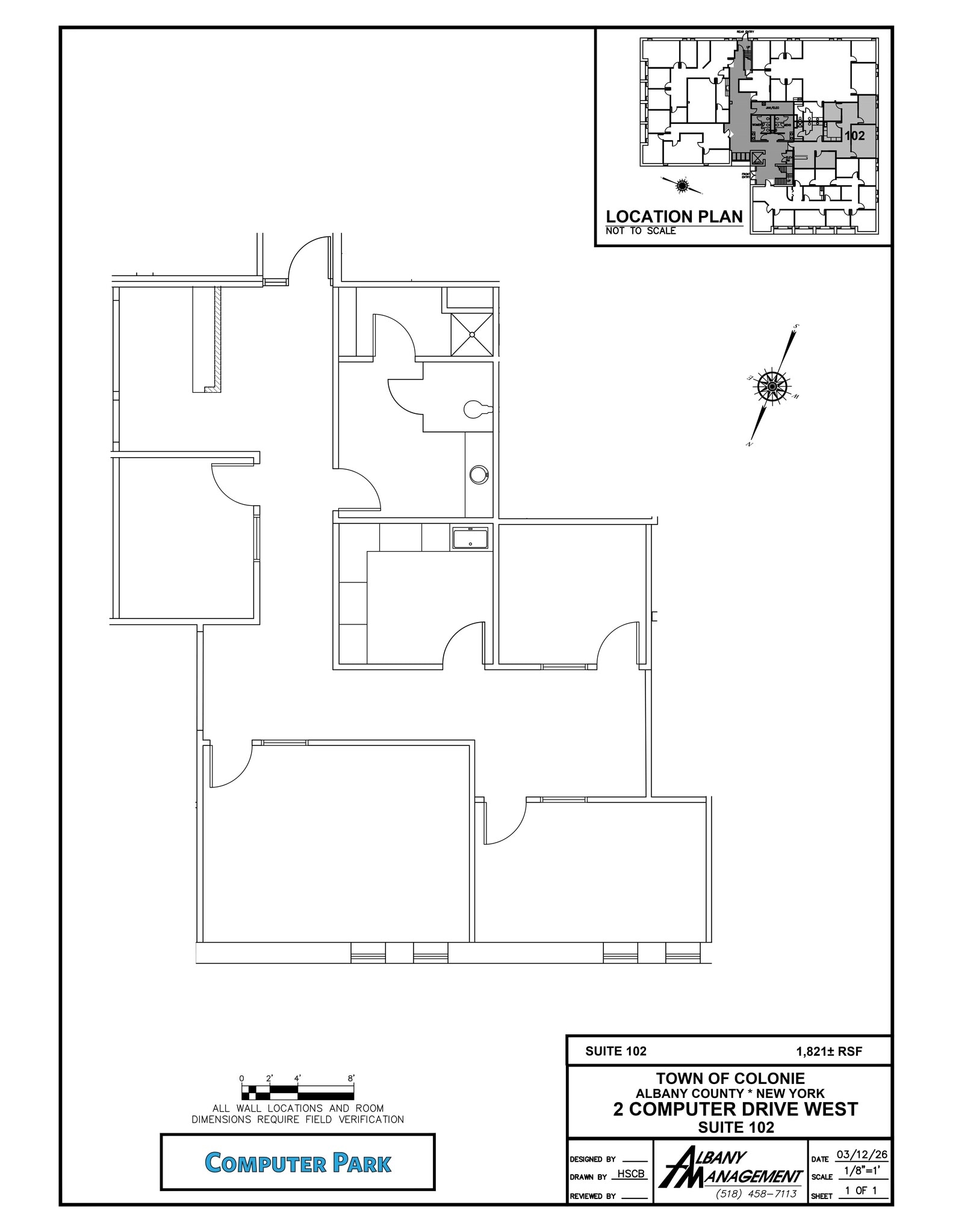 2 Computer Dr W, Albany, NY à louer Plan de site- Image 1 de 1