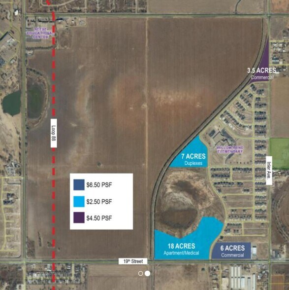 4th St. and Inler Ave., Lubbock, TX for sale - Primary Photo - Image 1 of 1