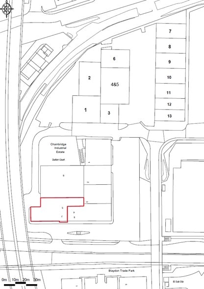 Dutton Ct, Blaydon On Tyne for lease - Site Plan - Image 3 of 3