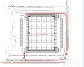 1851 Brandon Rd, Joliet, IL à louer Plan de site- Image 1 de 1
