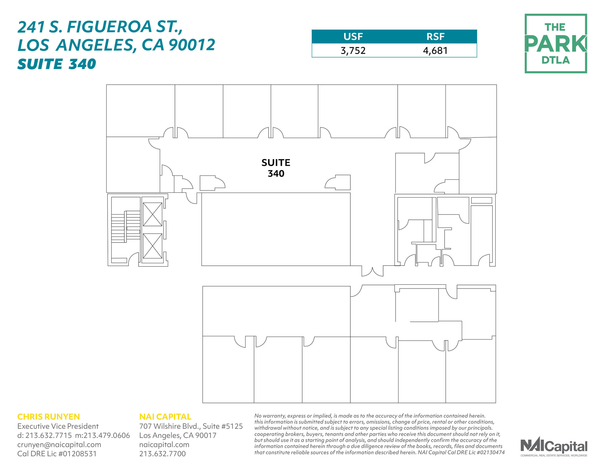 261 S Figueroa St, Los Angeles, CA for lease Floor Plan- Image 1 of 1