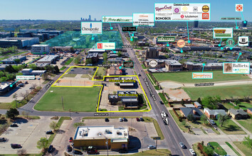 6714 N Western Ave, Oklahoma City, OK - aerial  map view