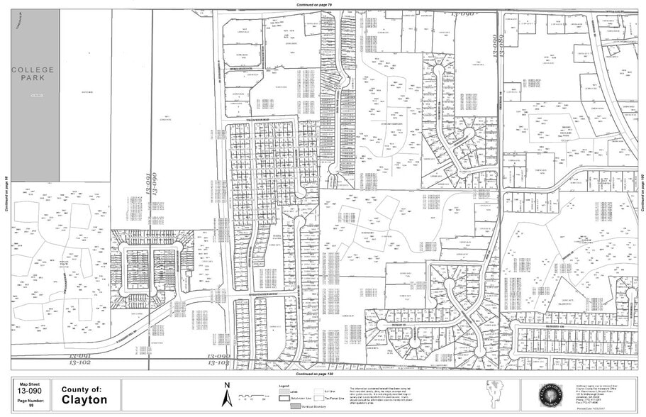 1624 Norman Dr, Atlanta, GA à vendre - Plan cadastral - Image 2 de 16
