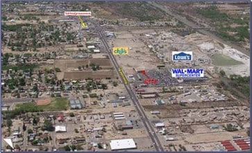 1602 N Riverside Dr, Espanola, NM - Aerial map view