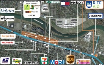 100 Conhocton St, Corning, NY - AERIAL map view