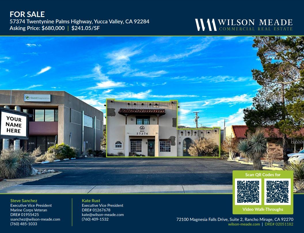 57374 29 Palms Hwy, Yucca Valley, CA for sale Building Photo- Image 1 of 47