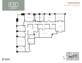 8080 N Central Expy, Dallas, TX à louer Plan d’étage- Image 1 de 1