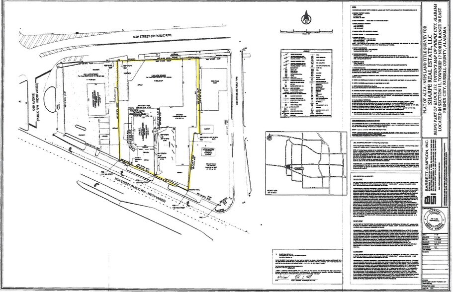 1108 13th St, Phenix City, AL for sale - Site Plan - Image 2 of 2
