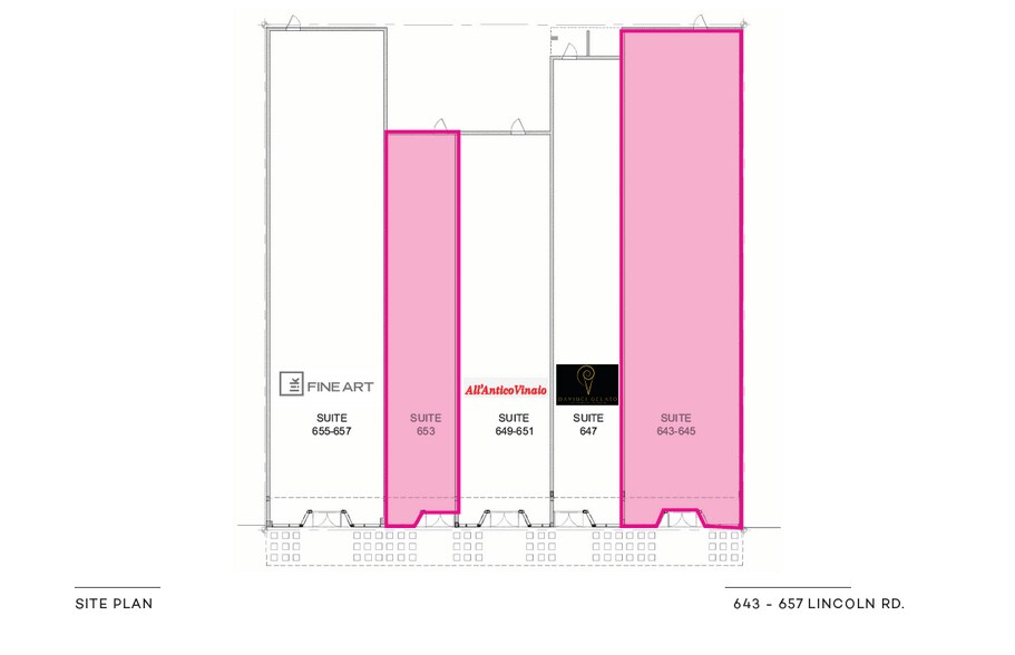 643-657 Lincoln Rd, Miami Beach, FL à louer - Photo du bâtiment - Image 3 de 8