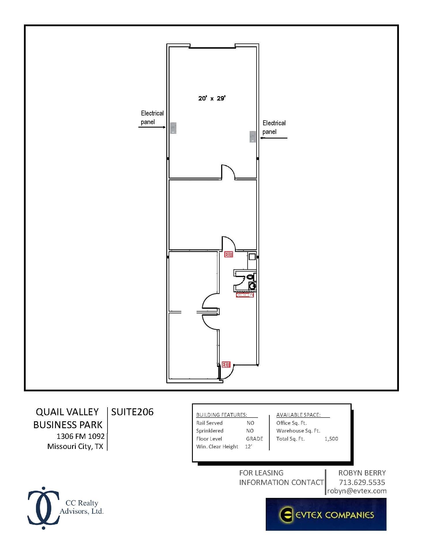 1306 Fm-1092, Missouri City, TX for lease Interior Photo- Image 1 of 1