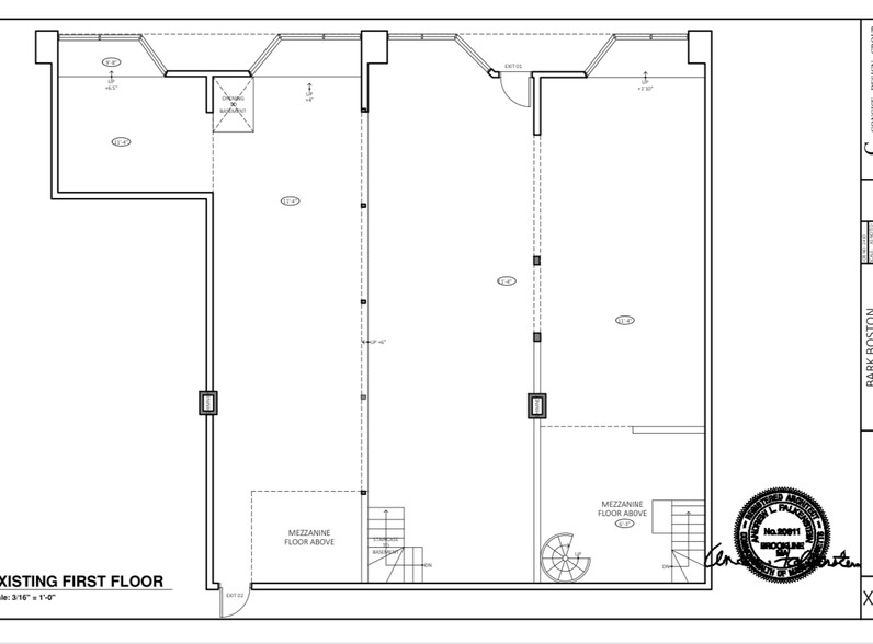 704 Washington Street, Brookline, MA à louer - Plan d’étage - Image 2 de 2