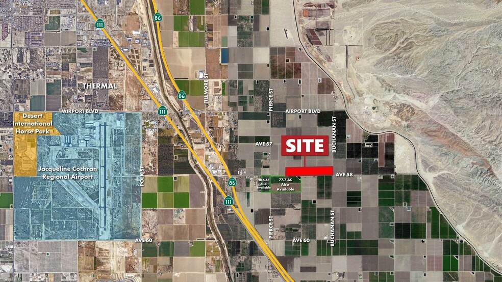 89800 Avenue 58, Thermal, CA for sale - Aerial - Image 2 of 2