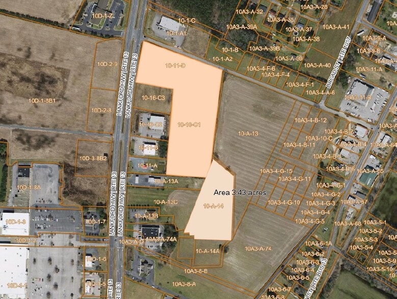 0000 Lankford Highway Hwy, Exmore, VA for sale - Aerial - Image 1 of 1