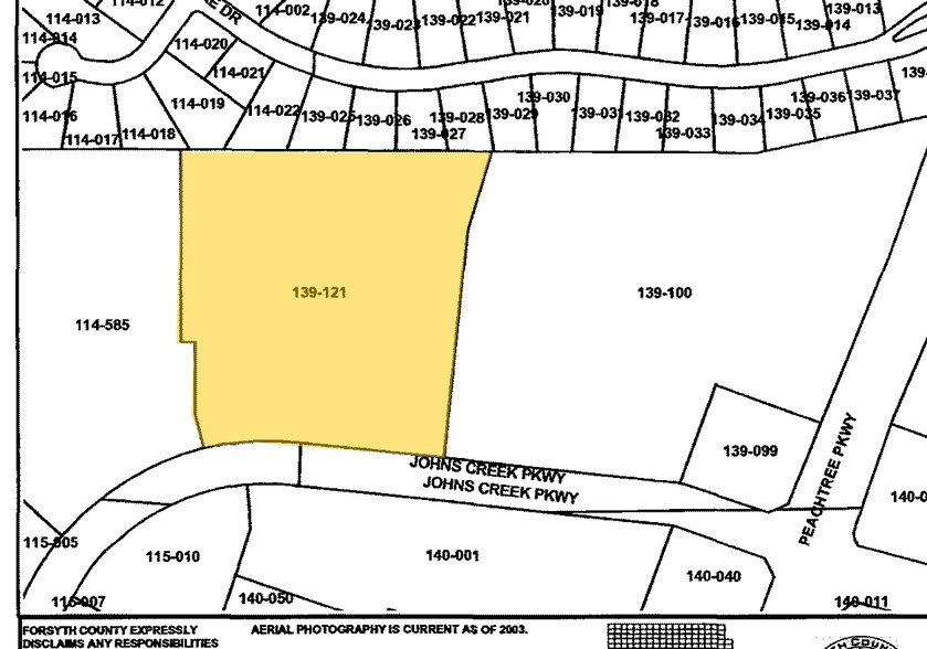 4255 Johns Creek Pky, Suwanee, GA à louer - Plan cadastral - Image 2 de 3