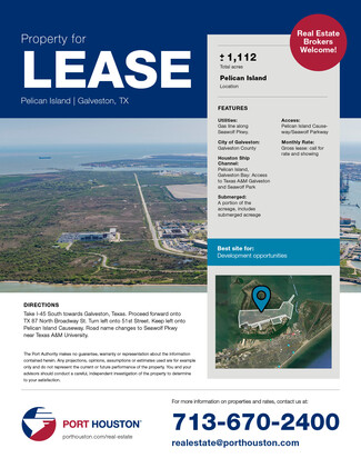 More details for Pelican Island, Galveston, TX - Land for Lease