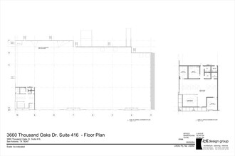 3660 Thousand Oaks Dr, San Antonio, TX for lease Floor Plan- Image 1 of 2