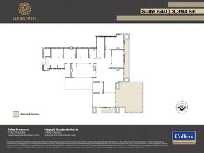 550 Biltmore Way, Coral Gables, FL for lease Floor Plan- Image 1 of 1