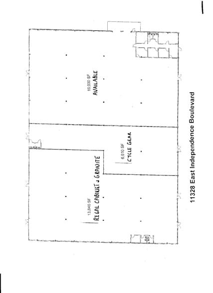 11328 E Independence Blvd, Matthews, NC for lease - Floor Plan - Image 3 of 9
