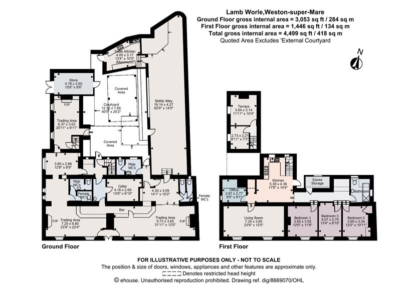 161 High St, Weston Super Mare à vendre - Plan d’étage - Image 2 de 11