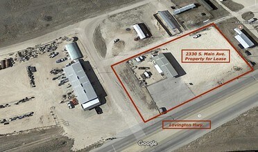 2330 S Main Ave, Lovington, NM - Aerial map view