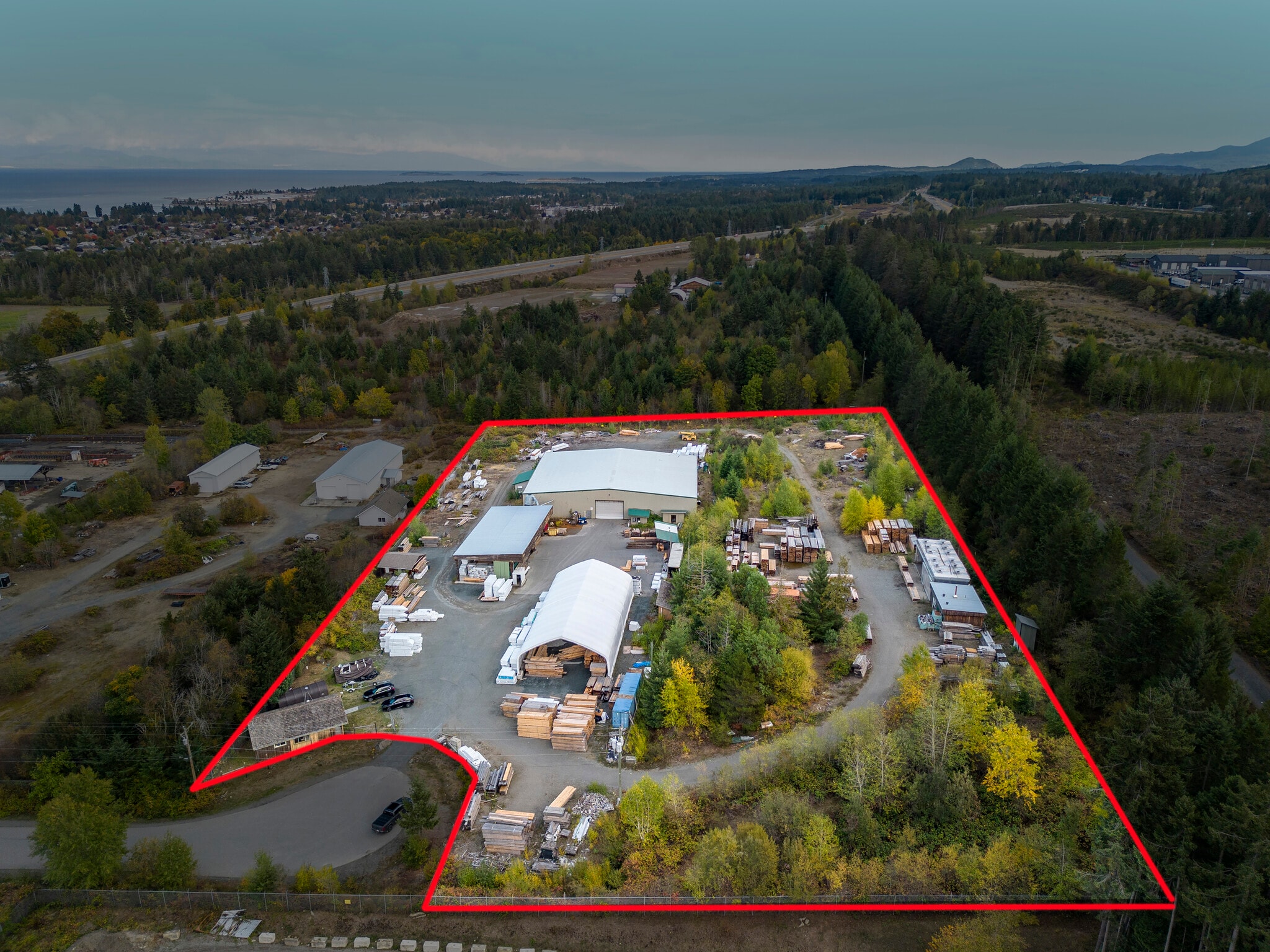 860 Sohier Rd, Parksville, BC for sale Aerial- Image 1 of 1