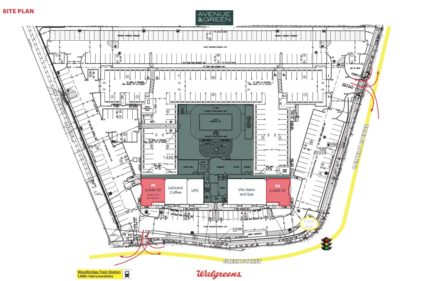 10 Green St, Woodbridge, NJ for lease Floor Plan- Image 1 of 1