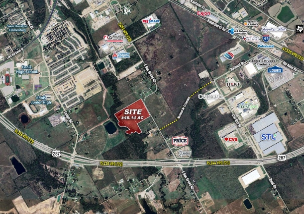 S Oak Grove Rd, Ennis, TX for sale Building Photo- Image 1 of 2