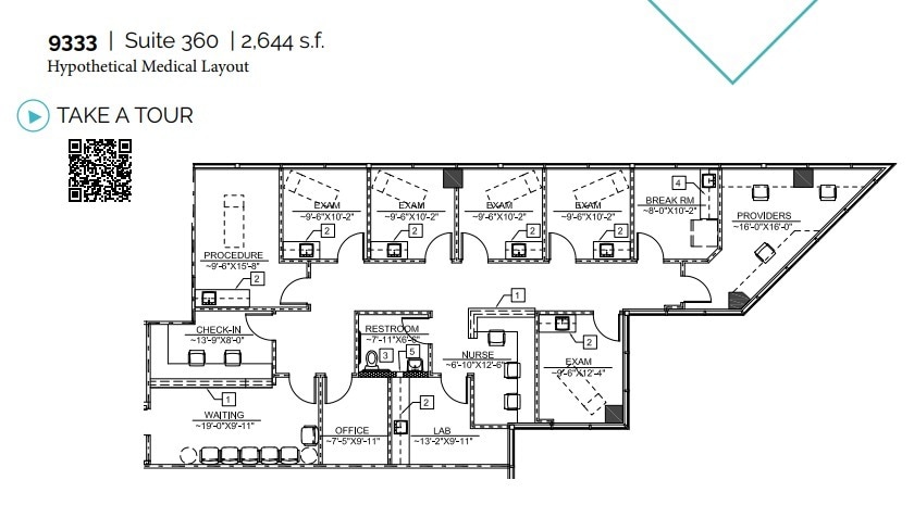 9333 Genesee Ave, San Diego, CA for lease Floor Plan- Image 1 of 1