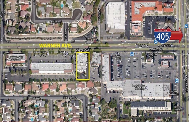 8840 Warner Ave, Fountain Valley, CA for lease - Building Photo - Image 2 of 2