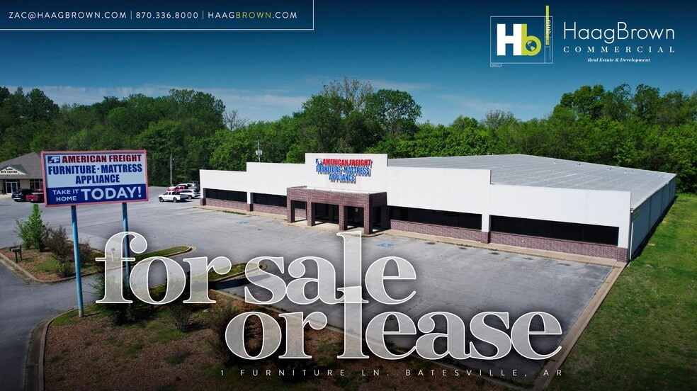1 Furniture Ln, Batesville, AR for lease - Building Photo - Image 1 of 6