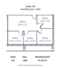 67 E Weldon Ave, Phoenix, AZ for lease Floor Plan- Image 1 of 1