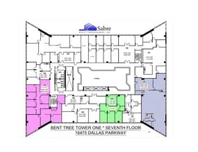 16475 N Dallas Pky, Addison, TX for lease Site Plan- Image 2 of 2