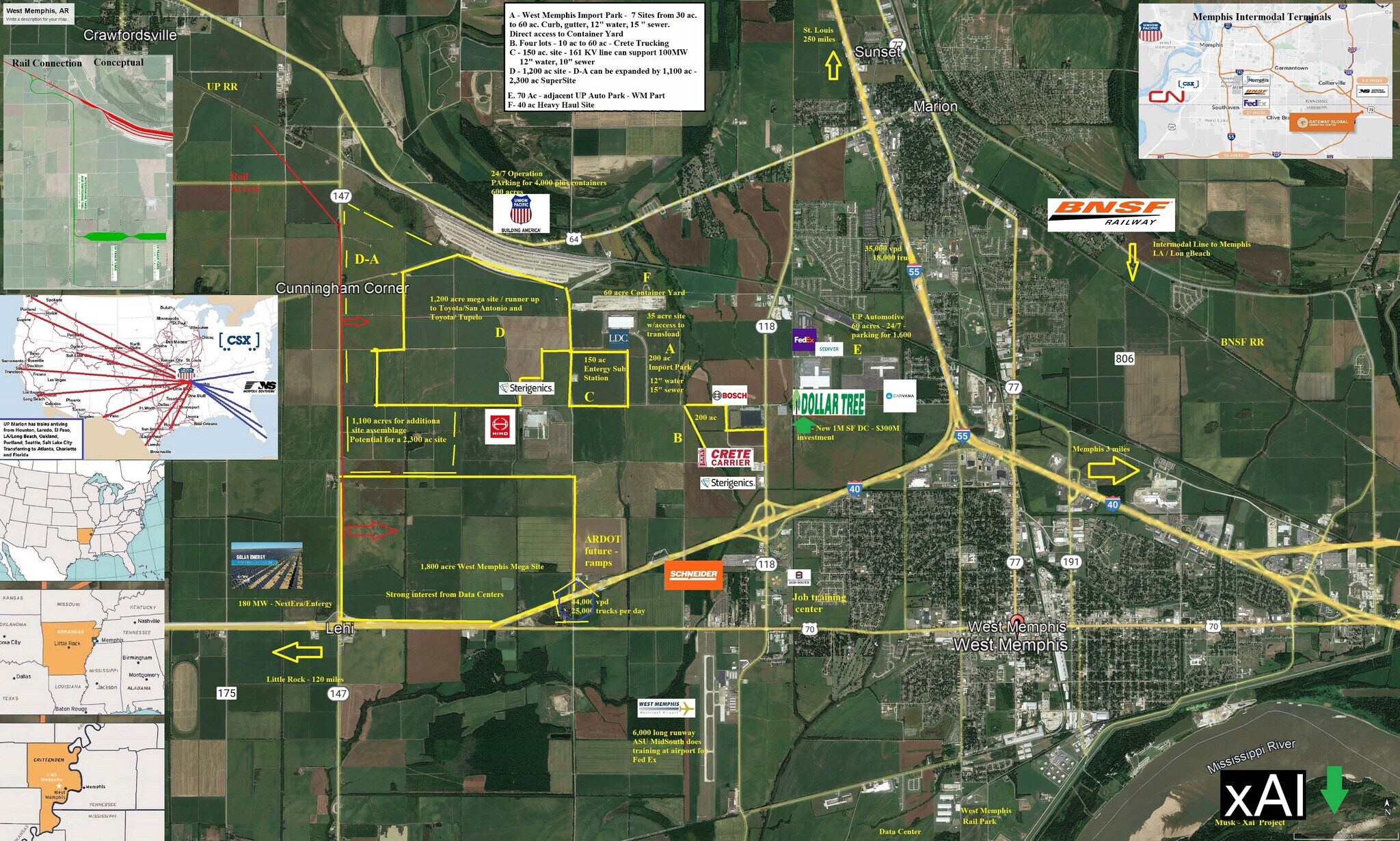 3251 Infinity Parkway, Marion, AR à vendre Aérien- Image 1 de 5