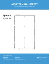 4950 Terminal St, Bellaire, TX à louer Plan d’étage- Image 1 de 1