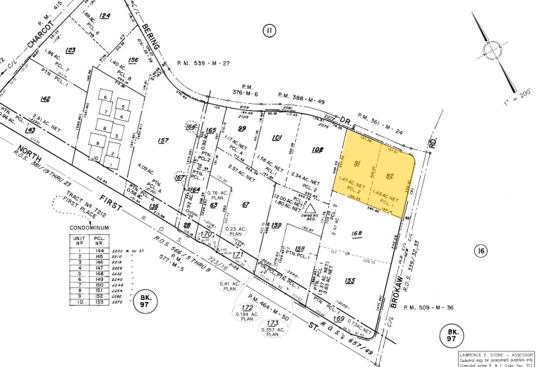 97 E Brokaw Rd, San Jose, CA à louer - Plan cadastral - Image 2 de 13