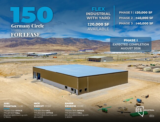 More details for 150 Germany Cir, Sparks, NV - Flex for Lease