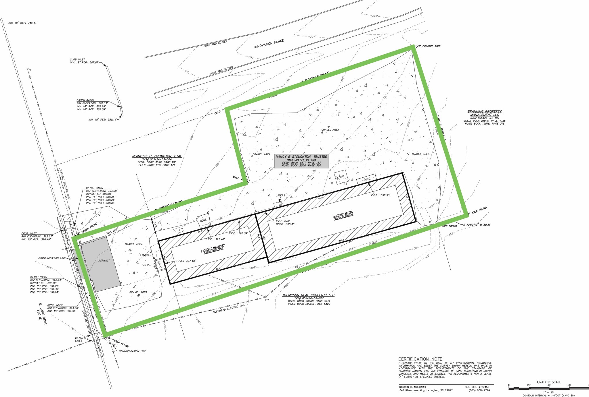 869 S Lake Dr, Lexington, SC à louer Plan de site- Image 1 de 2