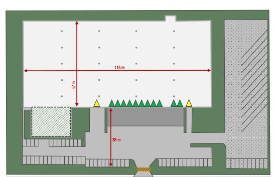 Industrial in GOUSSAINVILLE for lease - Site Plan - Image 2 of 2
