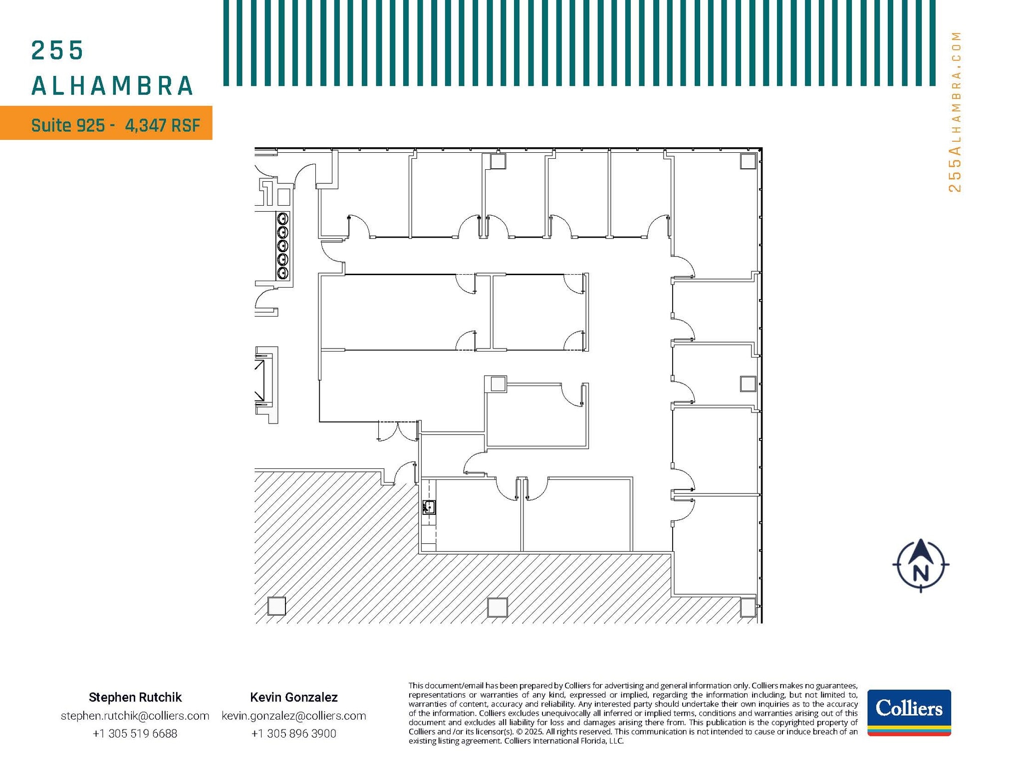 255 Alhambra Cir, Coral Gables, FL for lease Floor Plan- Image 1 of 1