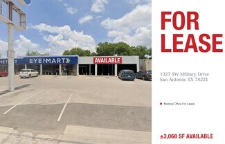 Plus de détails pour 1327-1329 SW Military Dr, San Antonio, TX - Bureau/Médical à louer