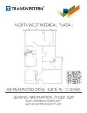 800 Peakwood Dr, Houston, TX for lease Floor Plan- Image 2 of 3