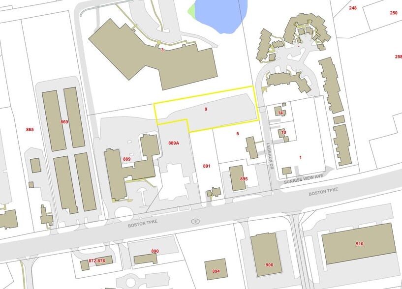 889 Boston Tpke, Shrewsbury, MA à vendre - Photo principale - Image 2 de 2