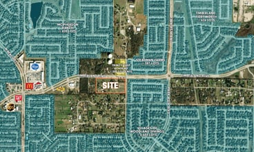 12800 Timberland Blvd, Fort Worth, TX - Aerial  map view