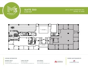 201 E John Carpenter Fwy, Irving, TX for lease Floor Plan- Image 1 of 1