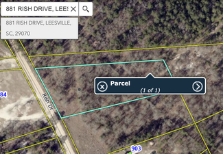 More details for 881 Rish dr, Leesville, SC - Land for Sale