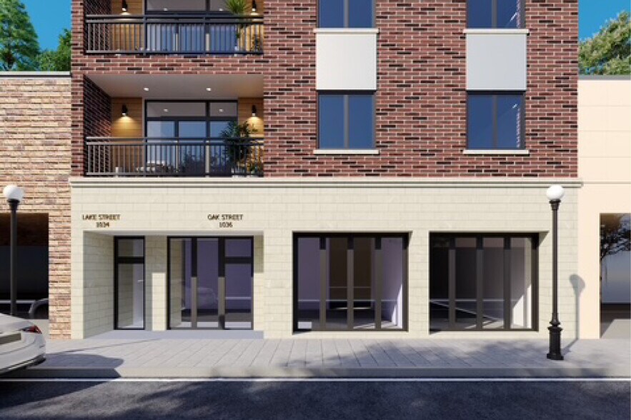 1034-1036 Lake St, Oak Park, IL à louer - Photo du bâtiment - Image 1 de 3