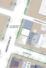 1018 Abercorn St, Savannah, GA - AERIAL  map view